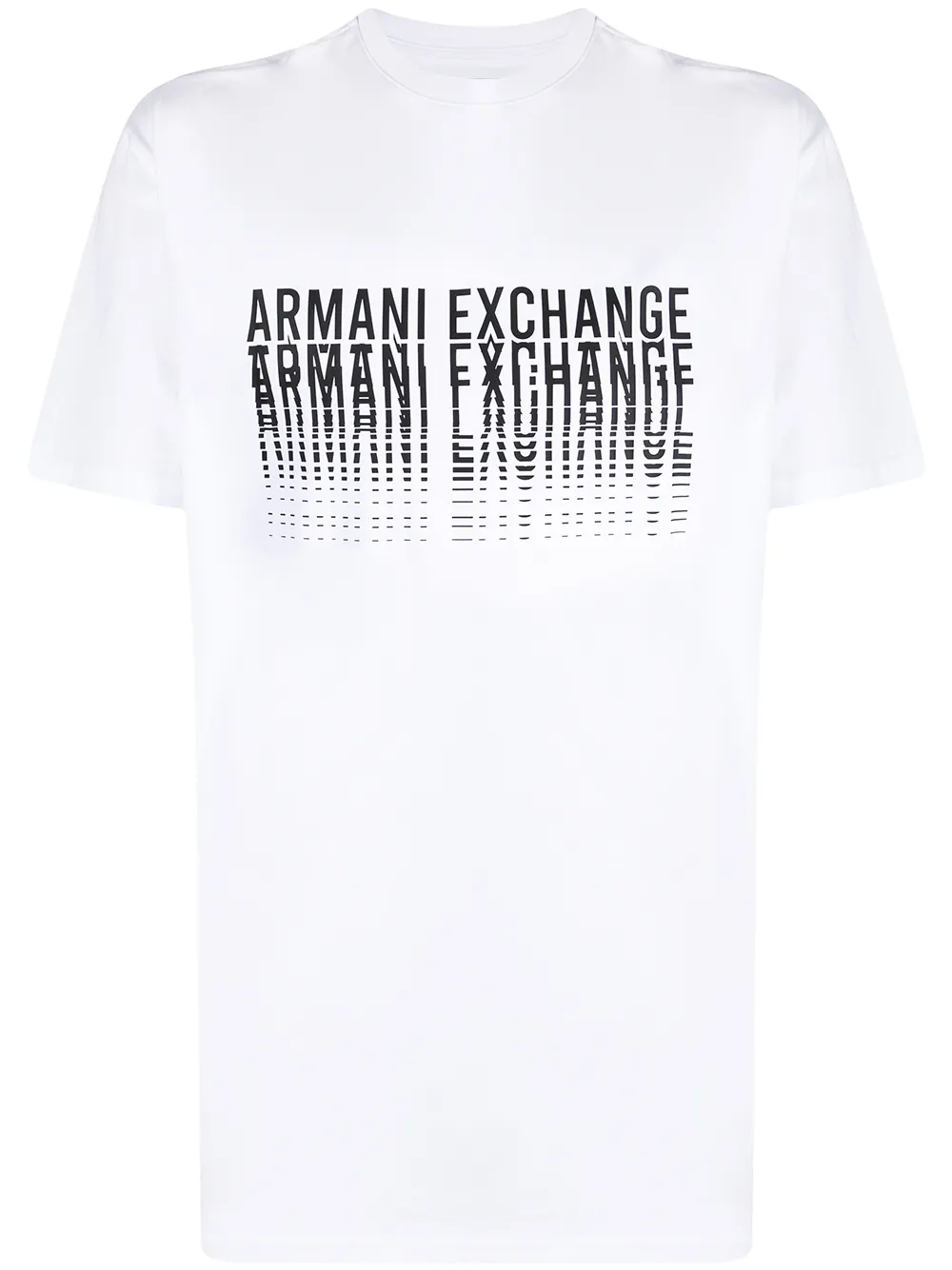 фото Armani exchange футболка с логотипом