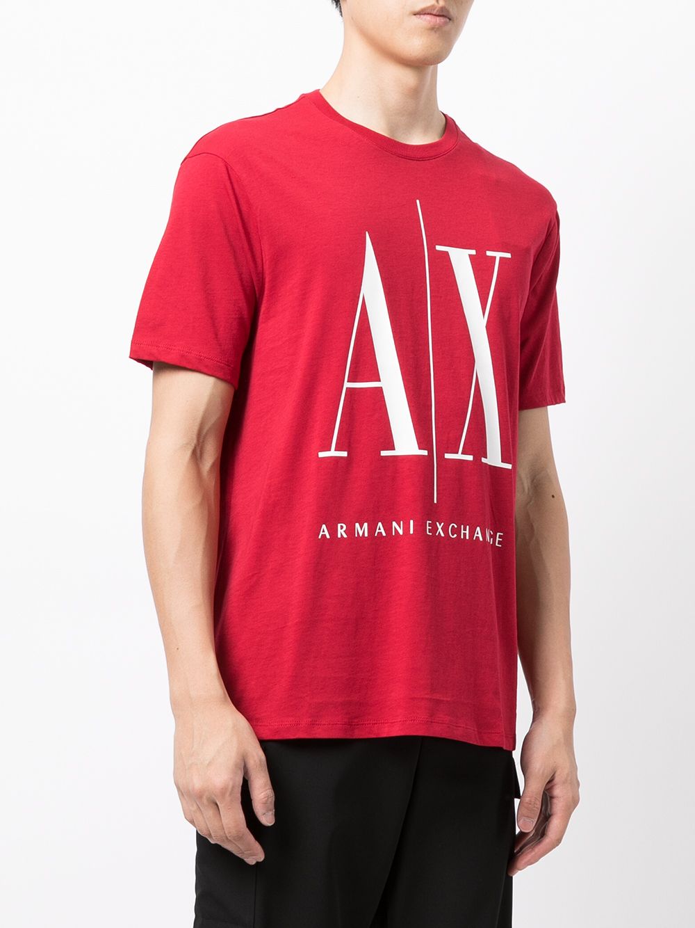 фото Armani exchange футболка с логотипом