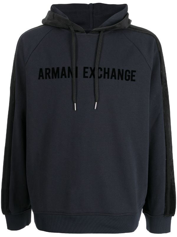 Armani Exchange Hudi S Logotipom Farfetch