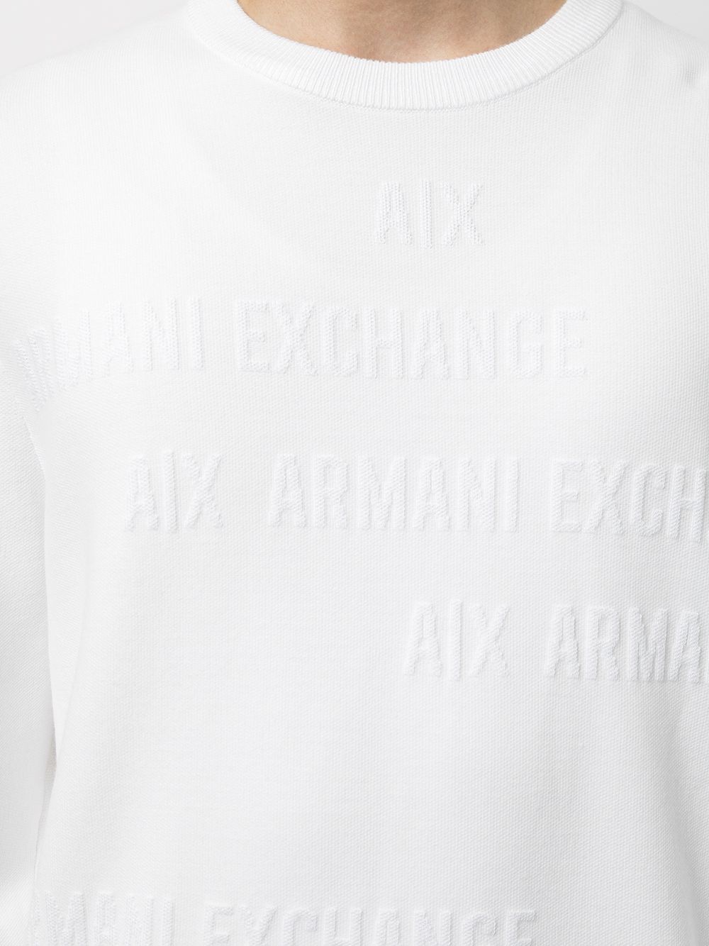 фото Armani exchange толстовка с логотипом