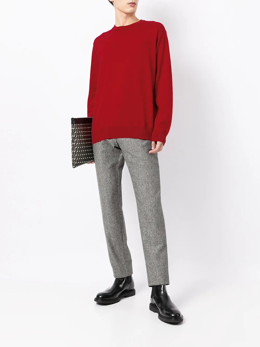 armani exchange knitted jumper