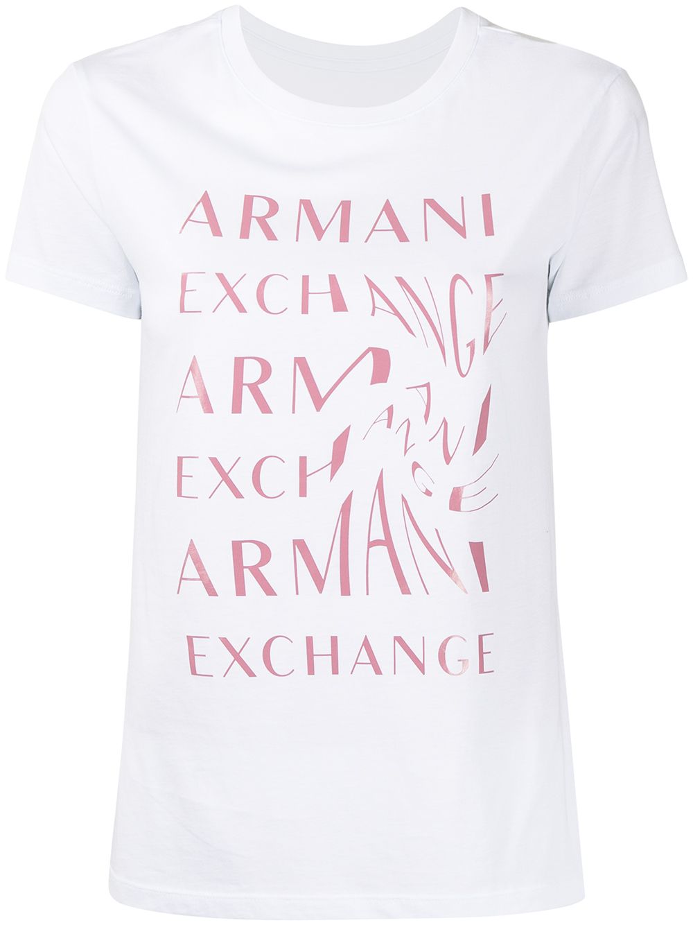 фото Armani exchange футболка с логотипом