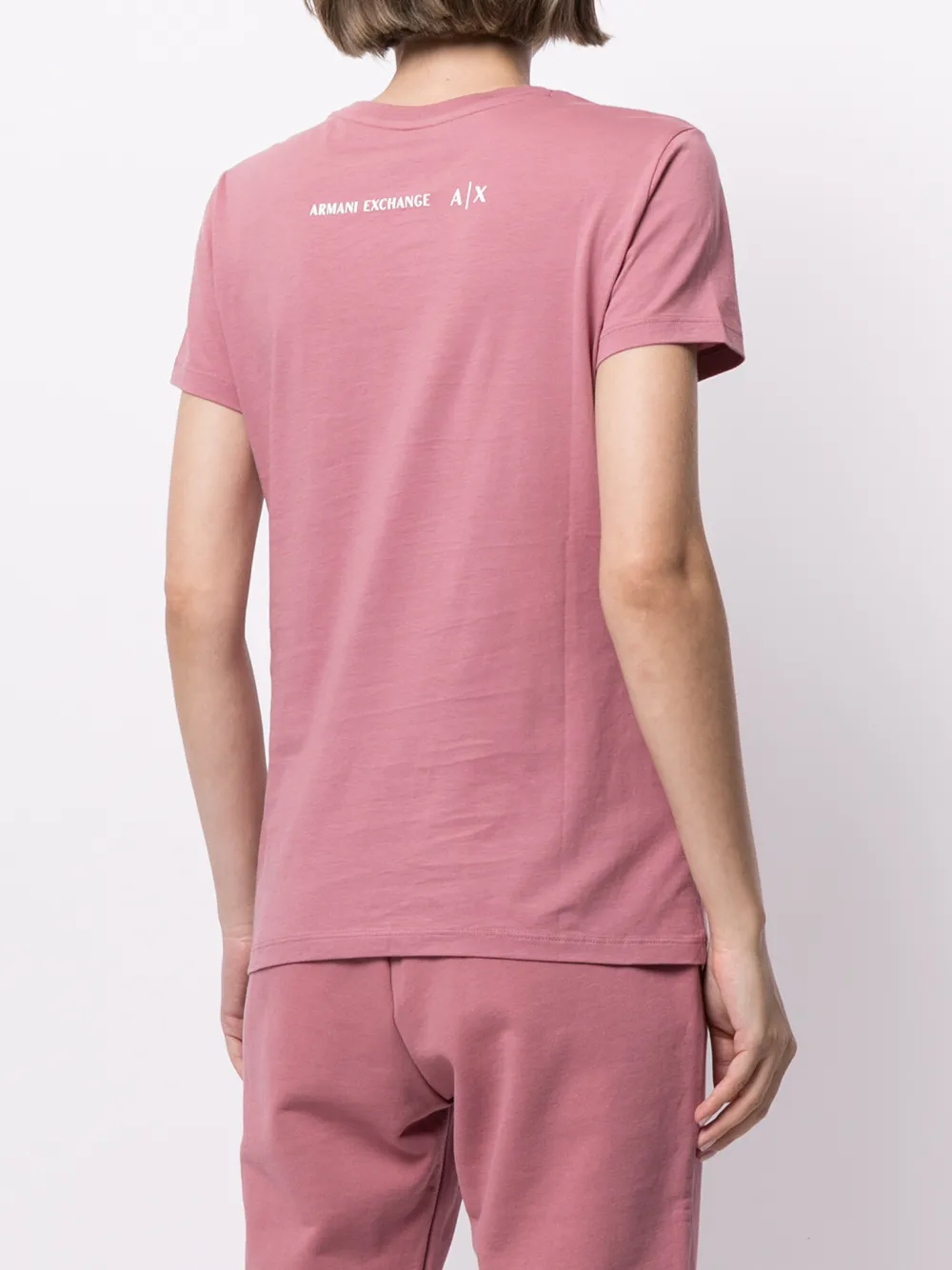 фото Armani exchange футболка с логотипом