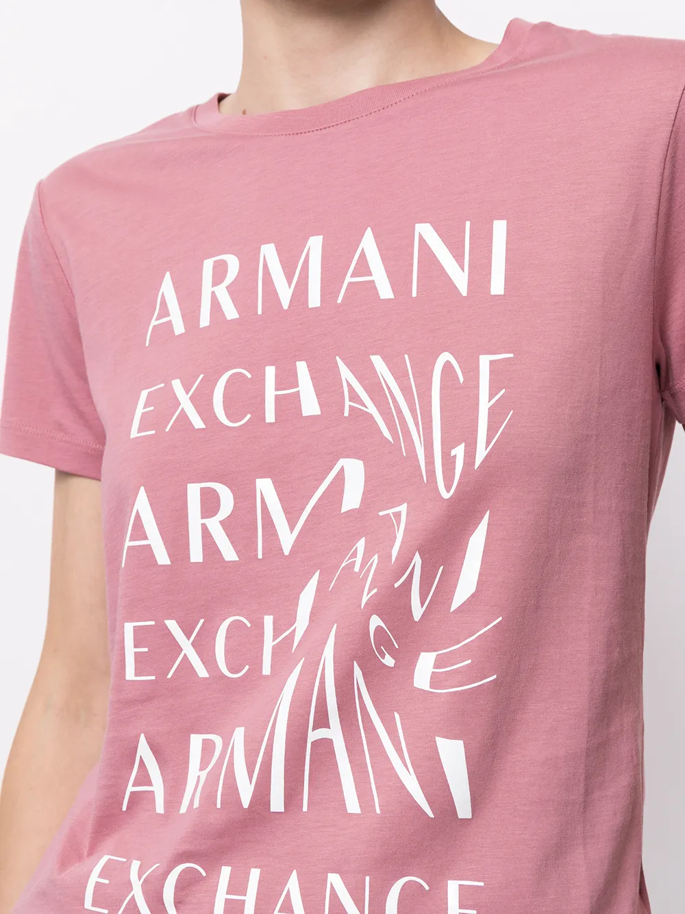 фото Armani exchange футболка с логотипом