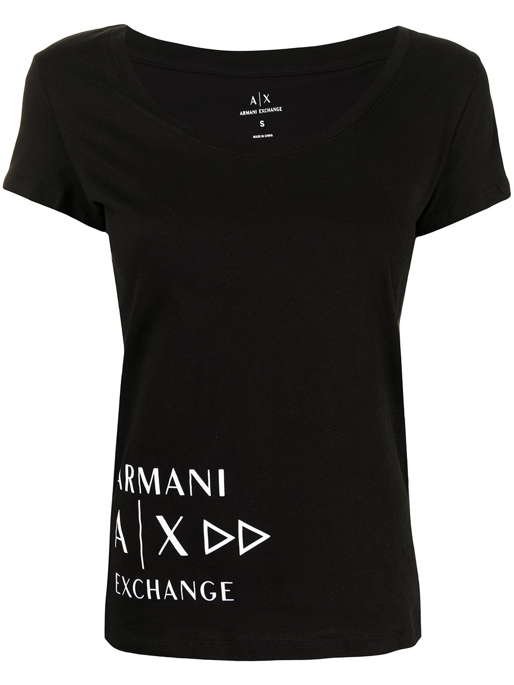 фото Armani exchange футболка с логотипом