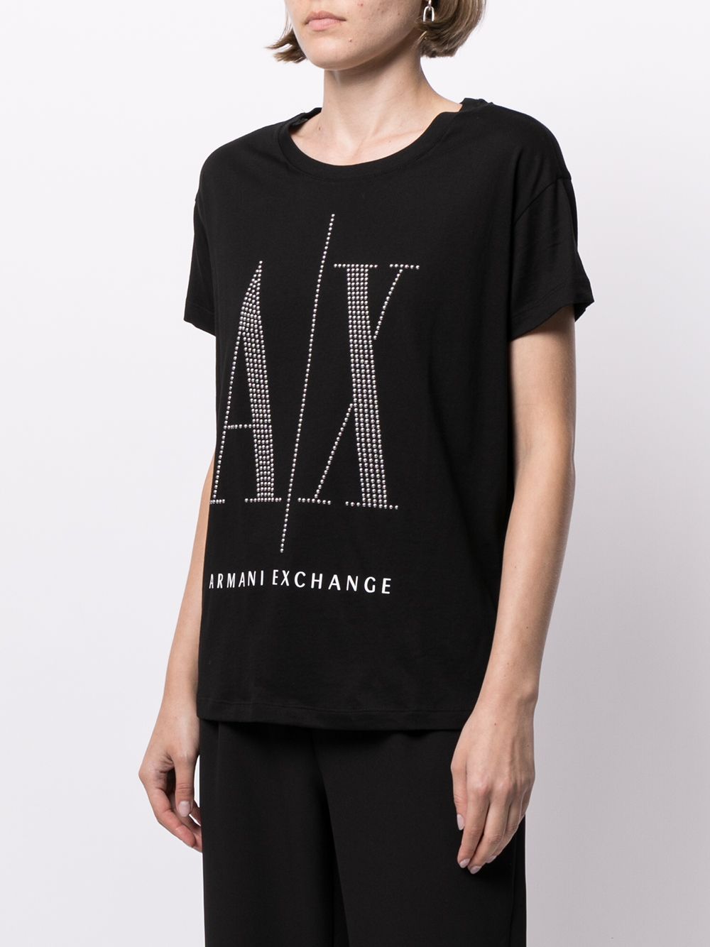 фото Armani exchange футболка с логотипом