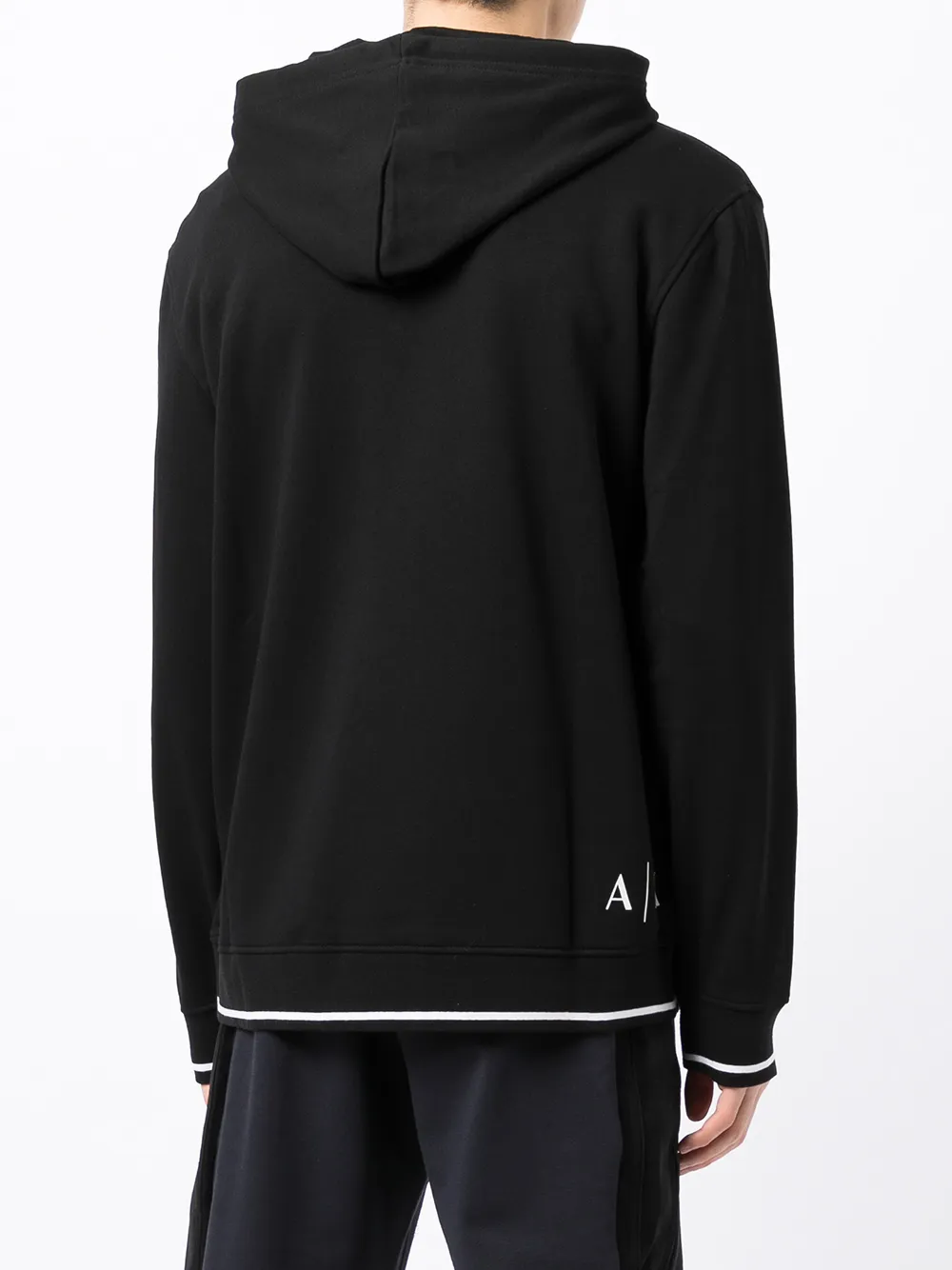 фото Armani exchange худи с надписью