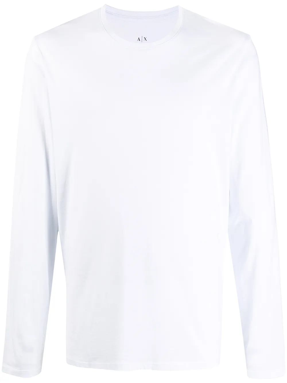 

Armani Exchange long-sleeved cotton T-shirt - White