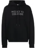 Marcelo Burlon County of Milan Satellite cross over hoodie - Black