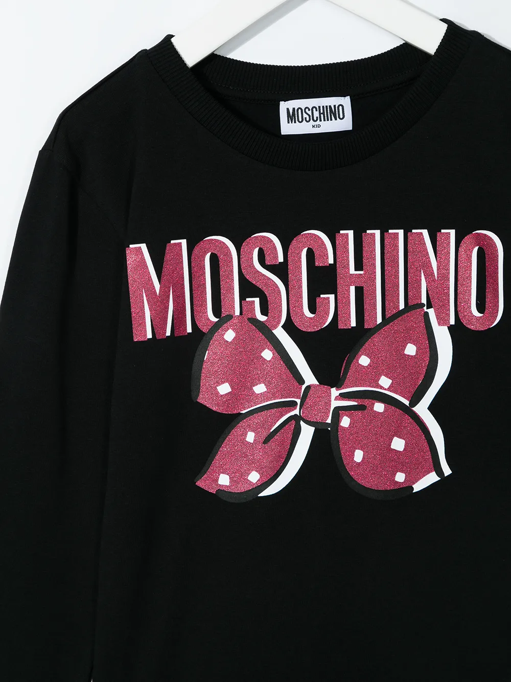 фото Moschino kids футболка с логотипом