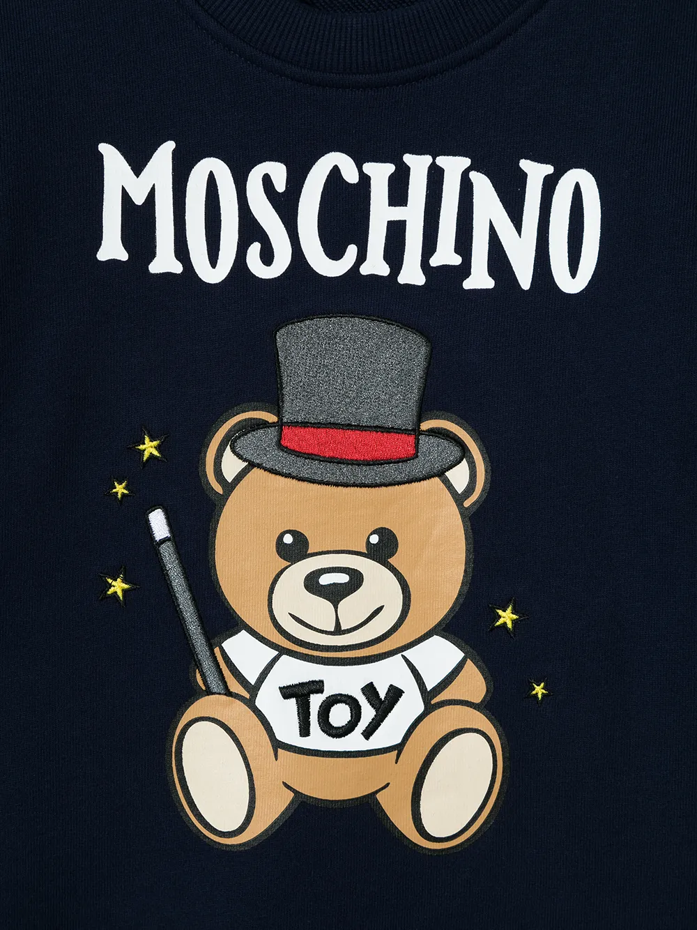 фото Moschino kids спортивный костюм с принтом teddy bear