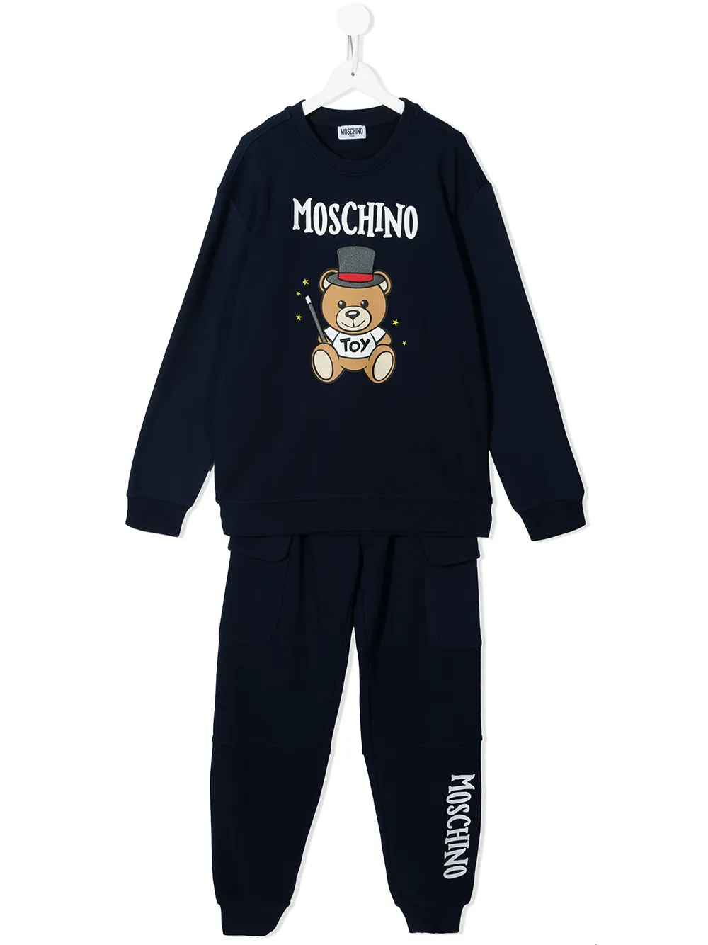 Moschino Kids спортивный костюм Teddy Magician