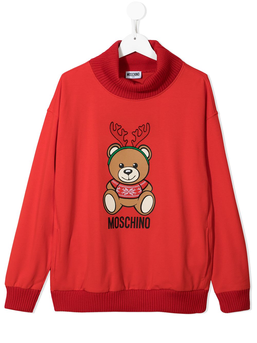 фото Moschino kids толстовка teddy bear