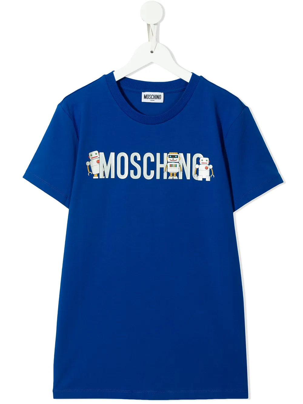 фото Moschino kids футболка с логотипом