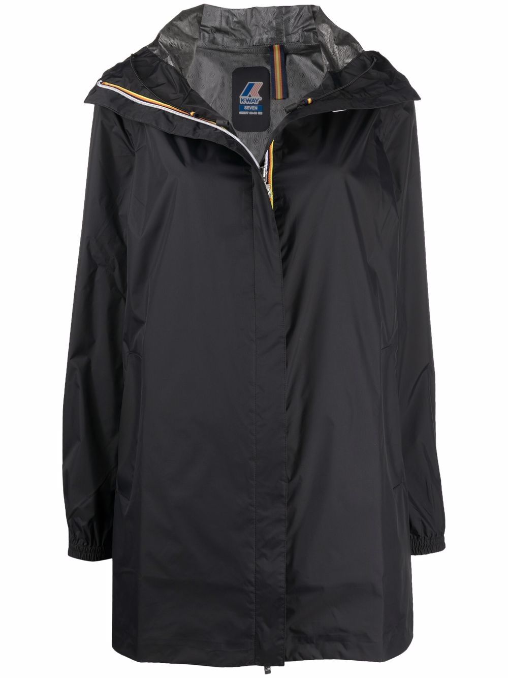 фото K-way r&d zip-fastening raincoat