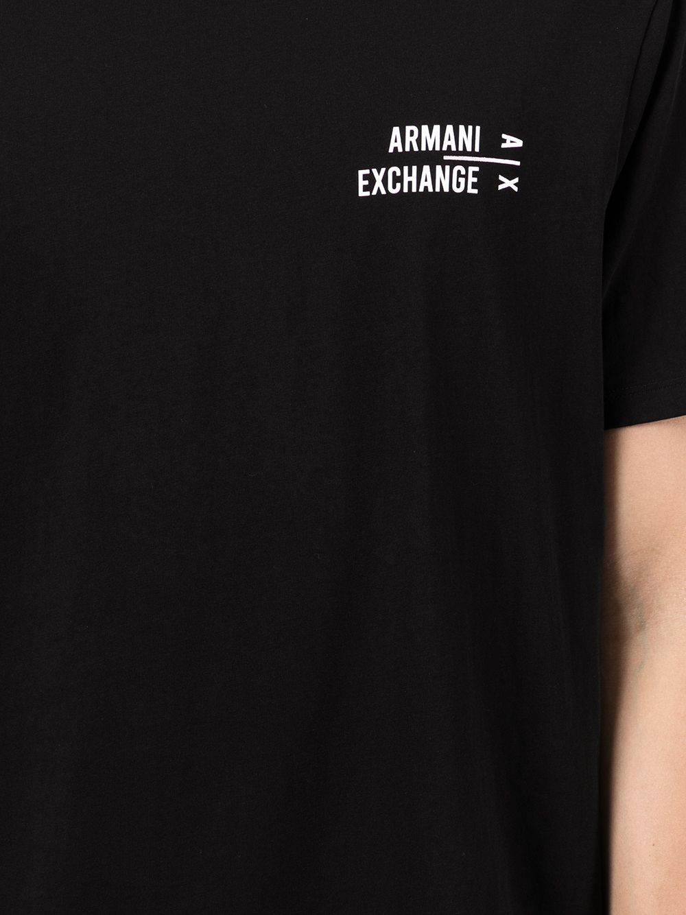 фото Armani exchange футболка с логотипом