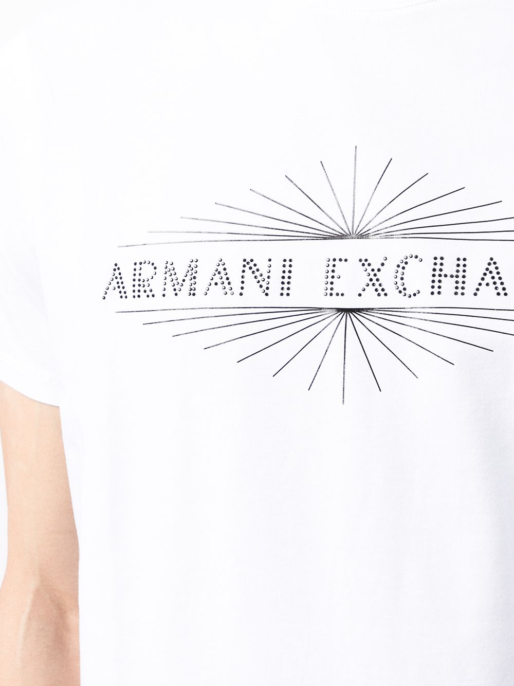 фото Armani exchange футболка с логотипом