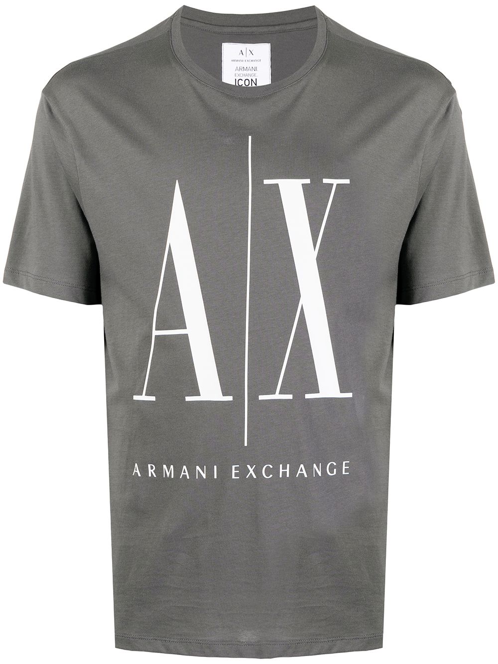 Armani Exchange logo-print Cotton T-shirt - Farfetch