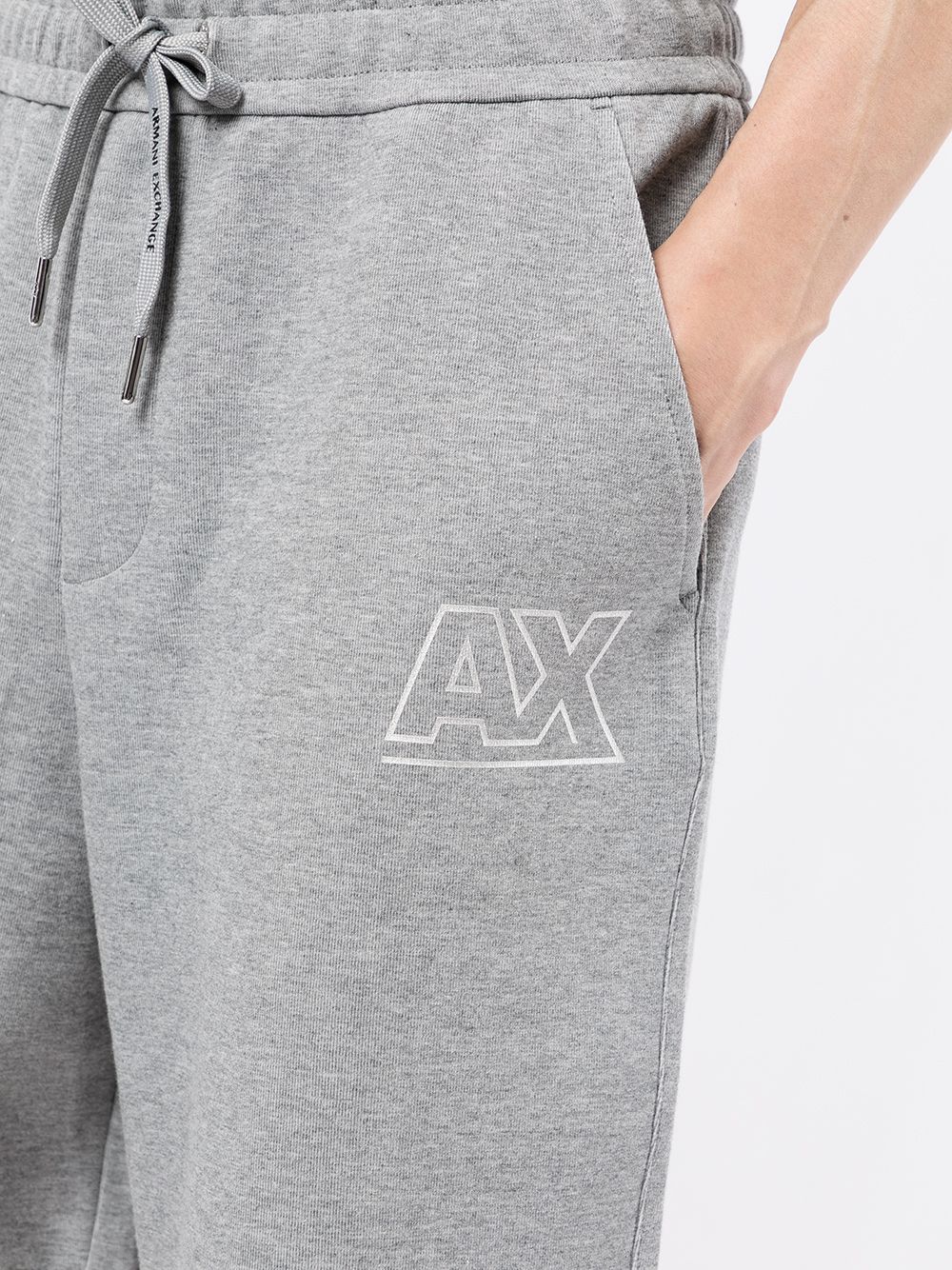 фото Armani exchange спортивные шорты с кулиской и логотипом