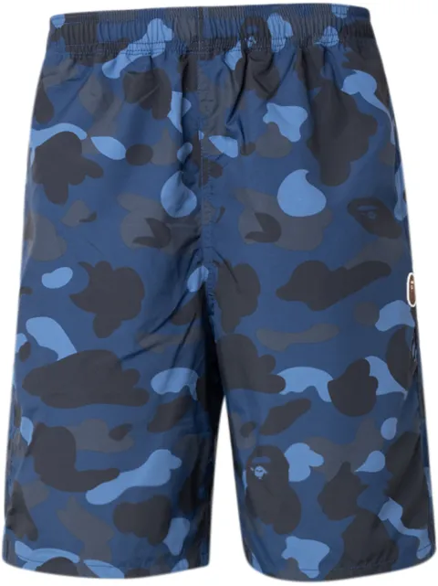 bape shorts orange
