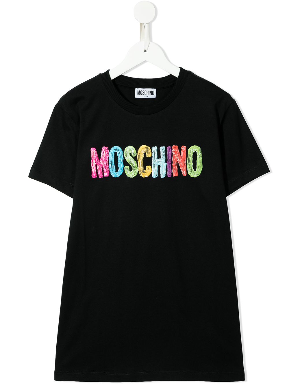 фото Moschino kids футболка с логотипом