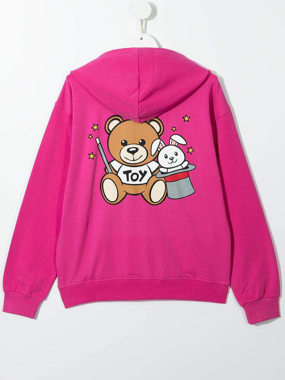 фото Moschino kids худи с принтом teddy bear