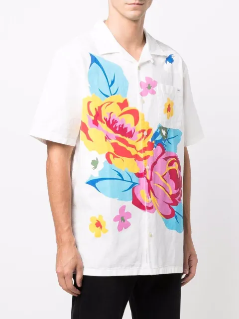 vans floral shirt