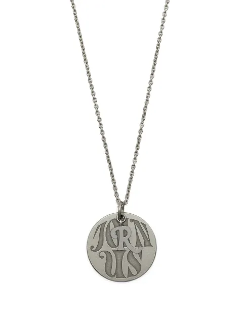 Raf Simons circular-pendant clasp-fastening necklace