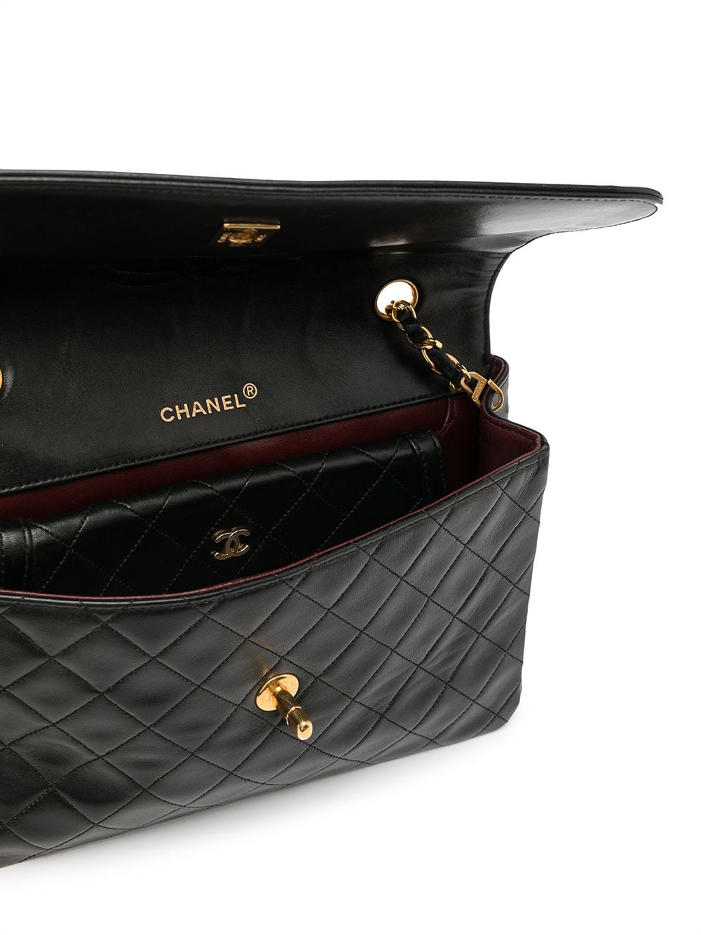 фото Chanel pre-owned сумка на плечо single flap 1990-х годов