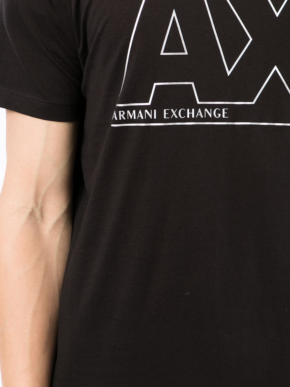 фото Armani exchange футболка с логотипом