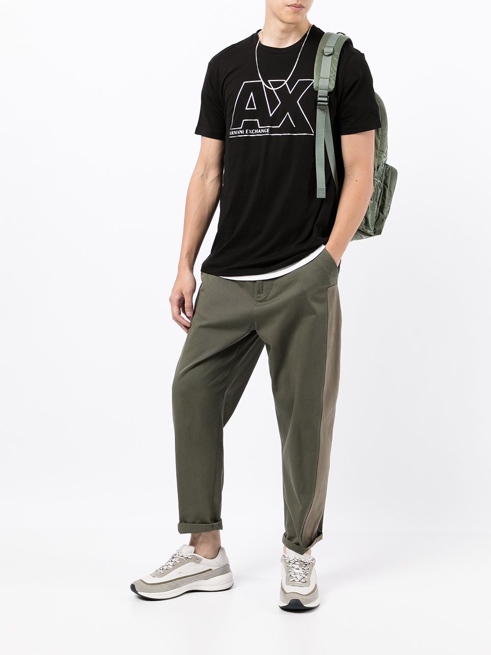 фото Armani exchange футболка с логотипом