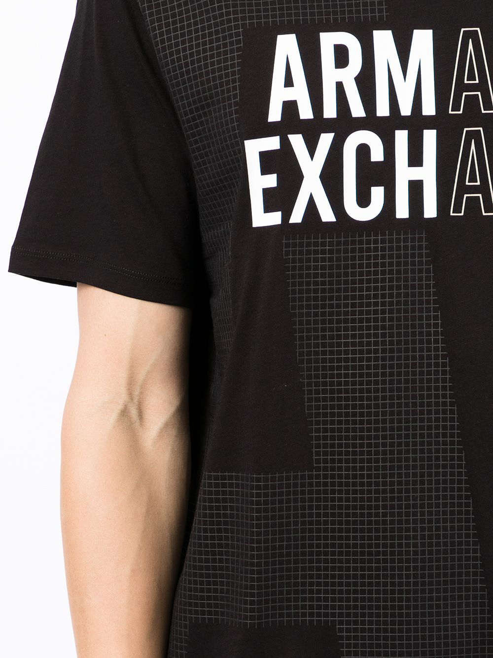 фото Armani exchange футболка с логотипом