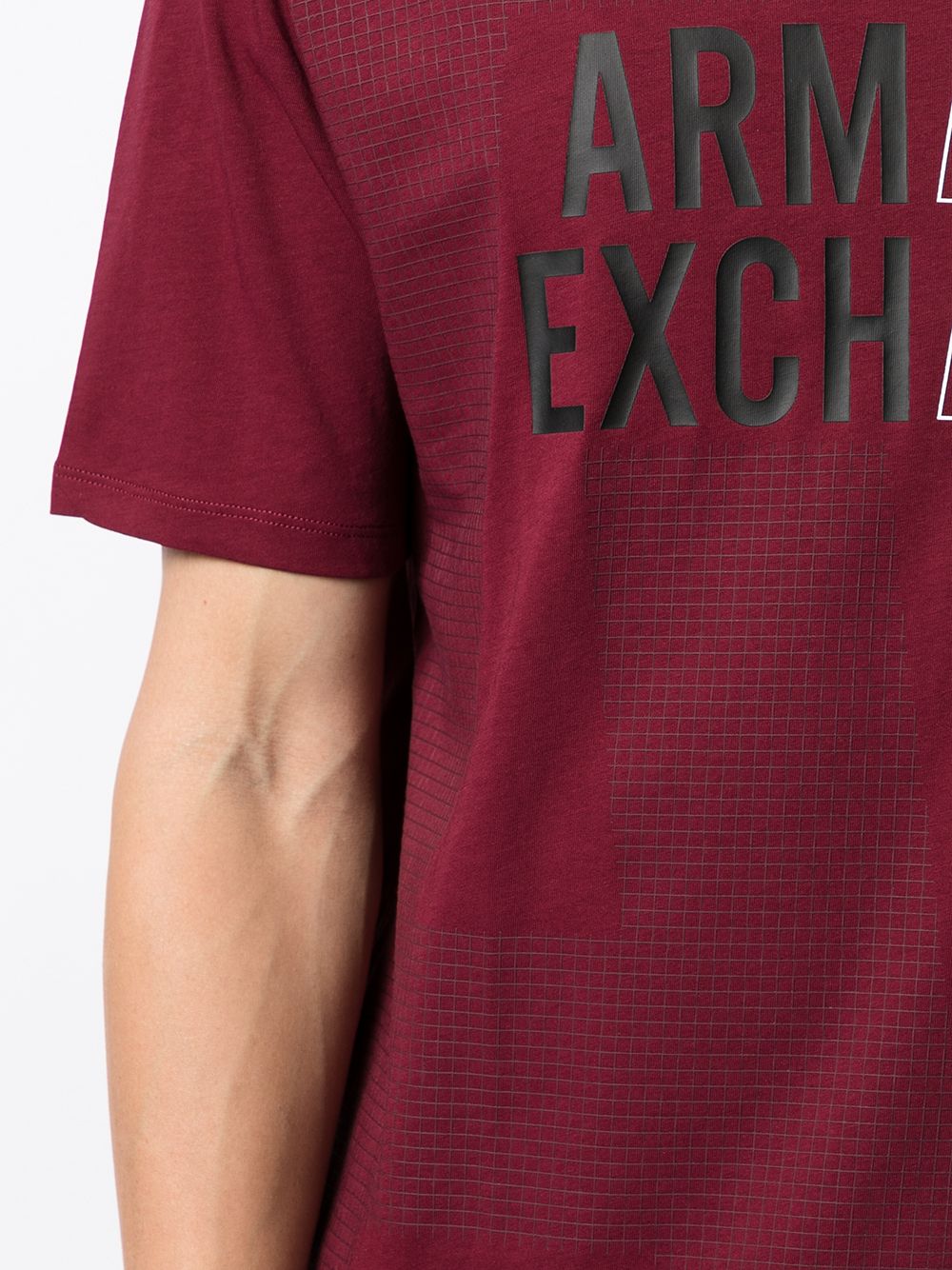 фото Armani exchange футболка с логотипом