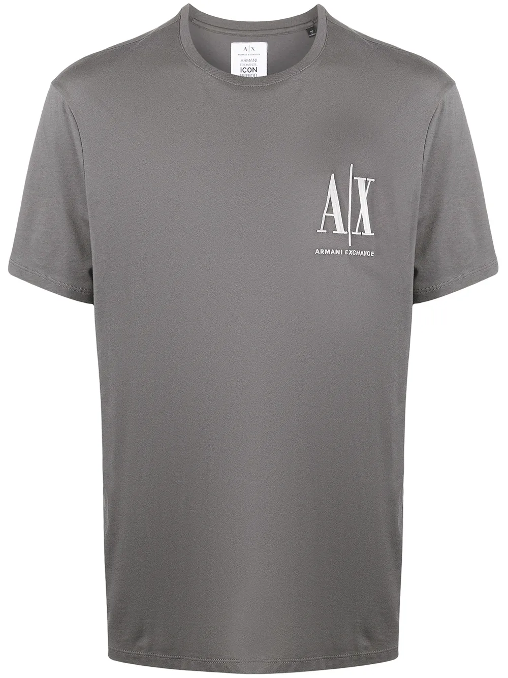 

Armani Exchange logo-print cotton T-shirt - Grey