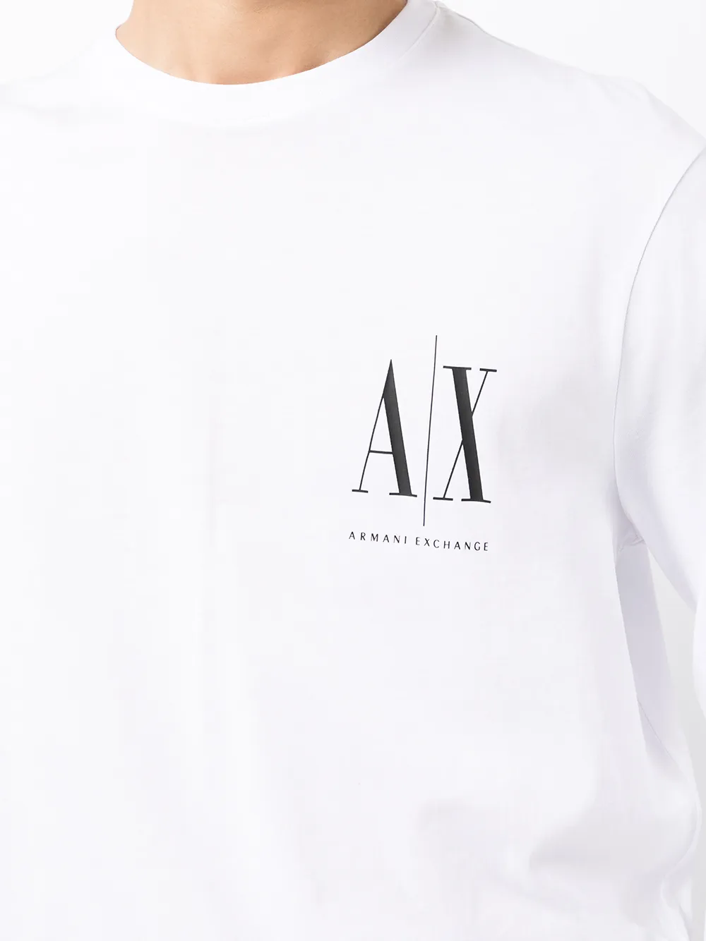 фото Armani exchange футболка с логотипом