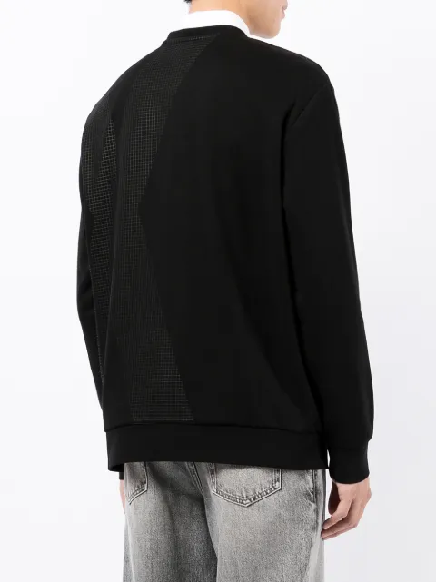 Armani Exchange Logo Print Sweatshirt Farfetch