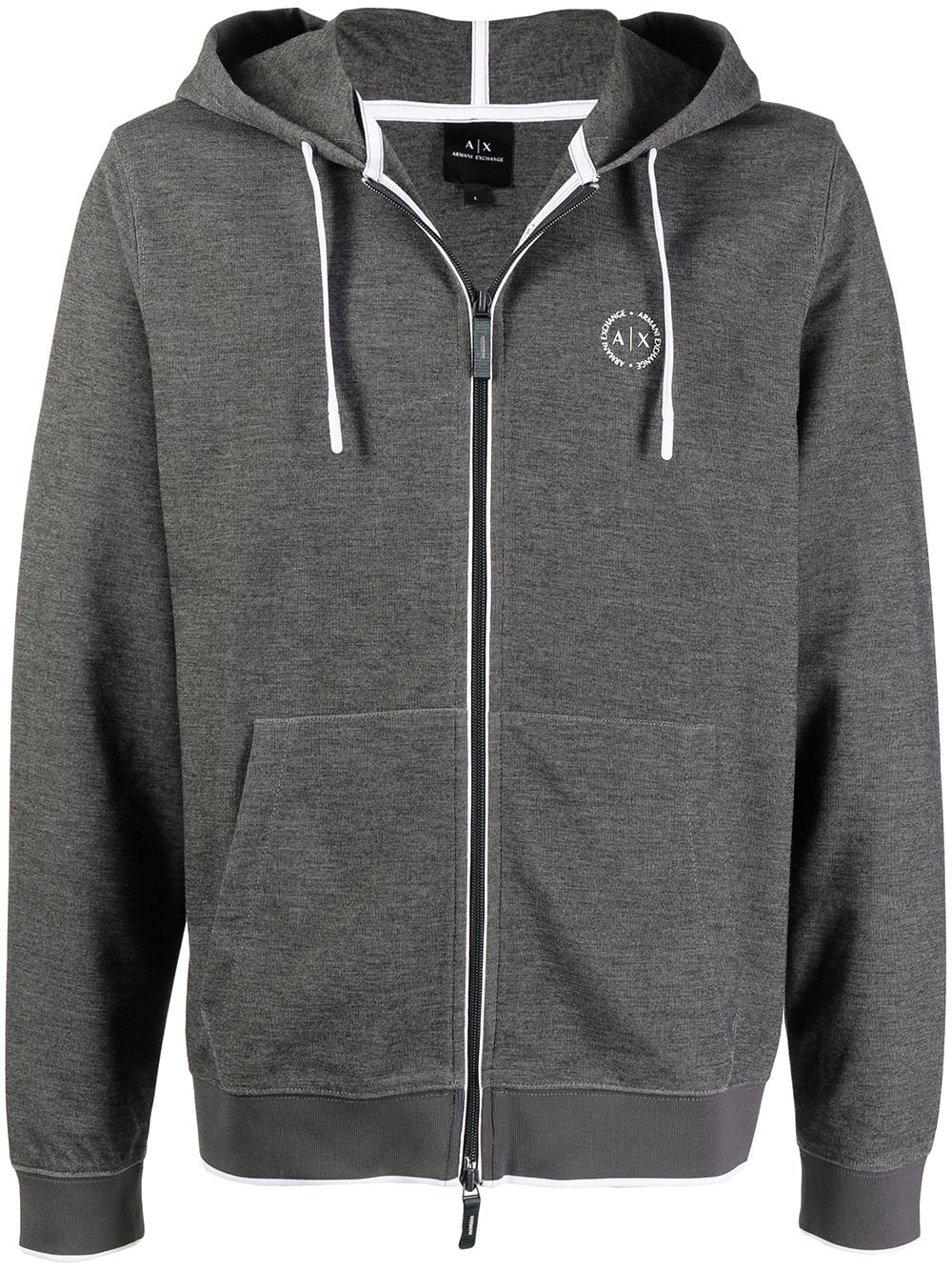 

Armani Exchange hoodie con logo - Gris