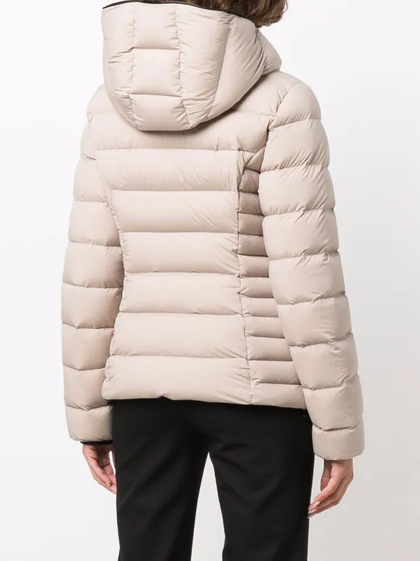 mid weight down nylon parka