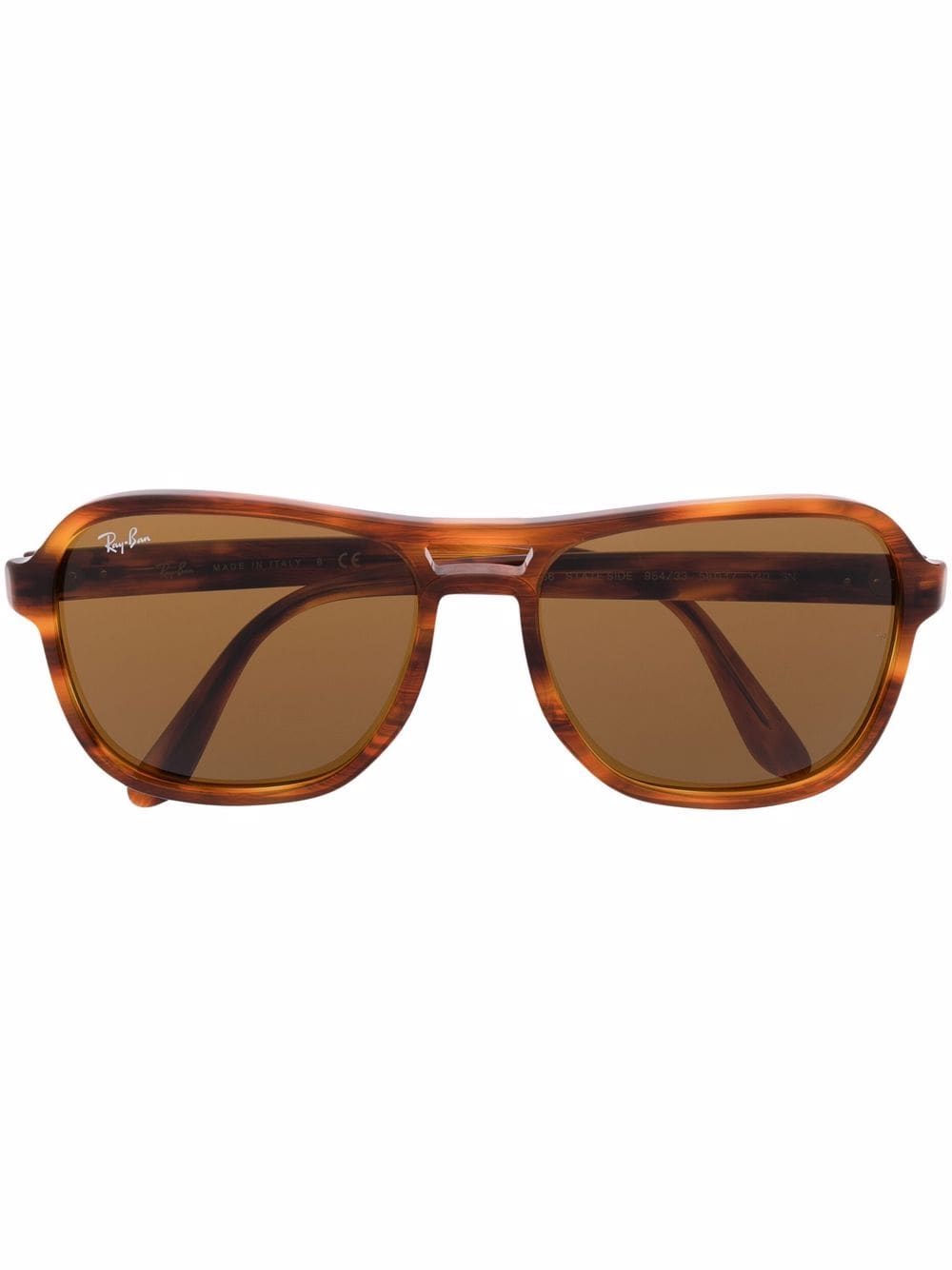 Ray Ban State Side Sunglasses In Brown