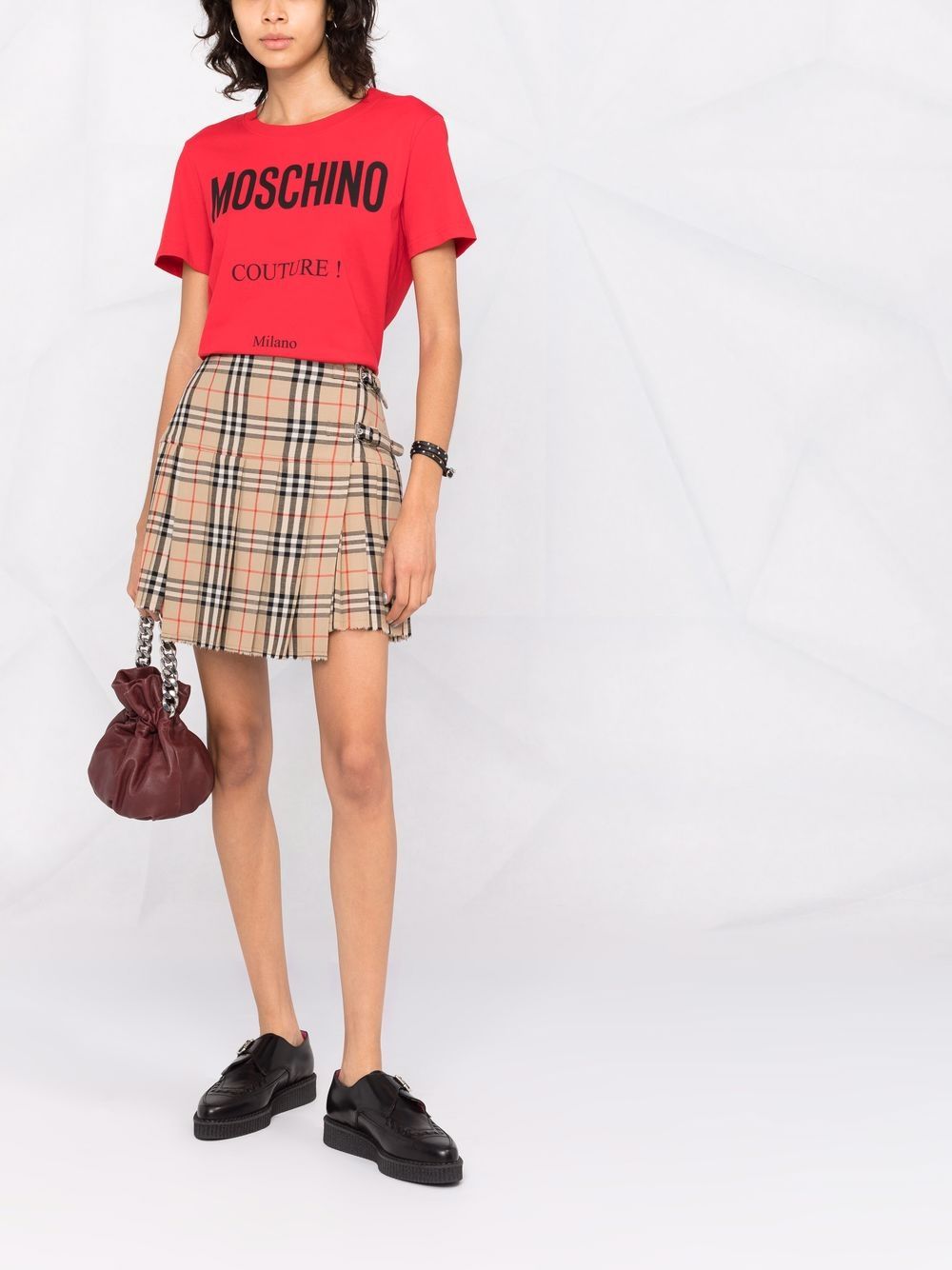 фото Moschino футболка с логотипом