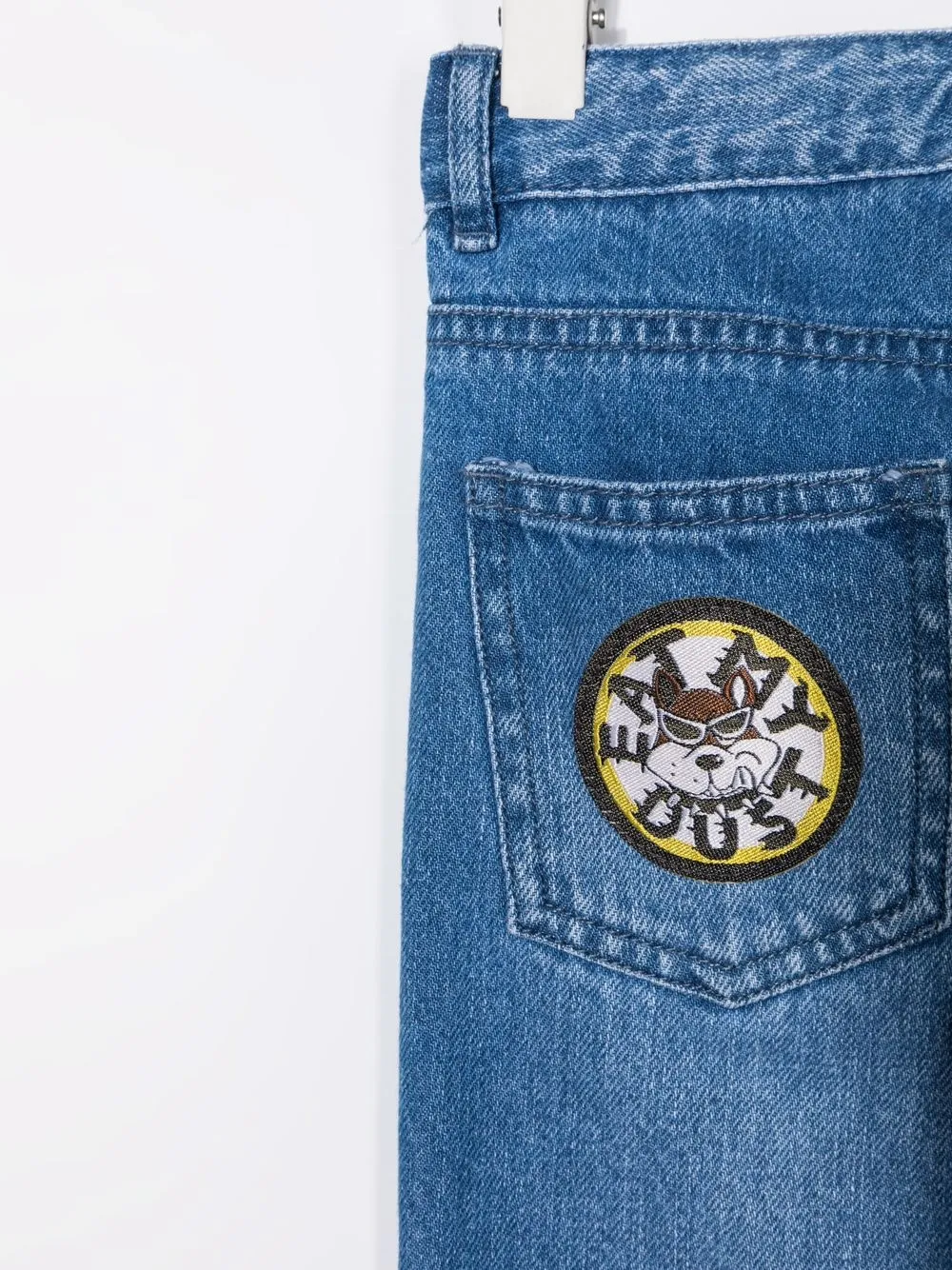 фото Stella mccartney kids прямые джинсы с нашивками