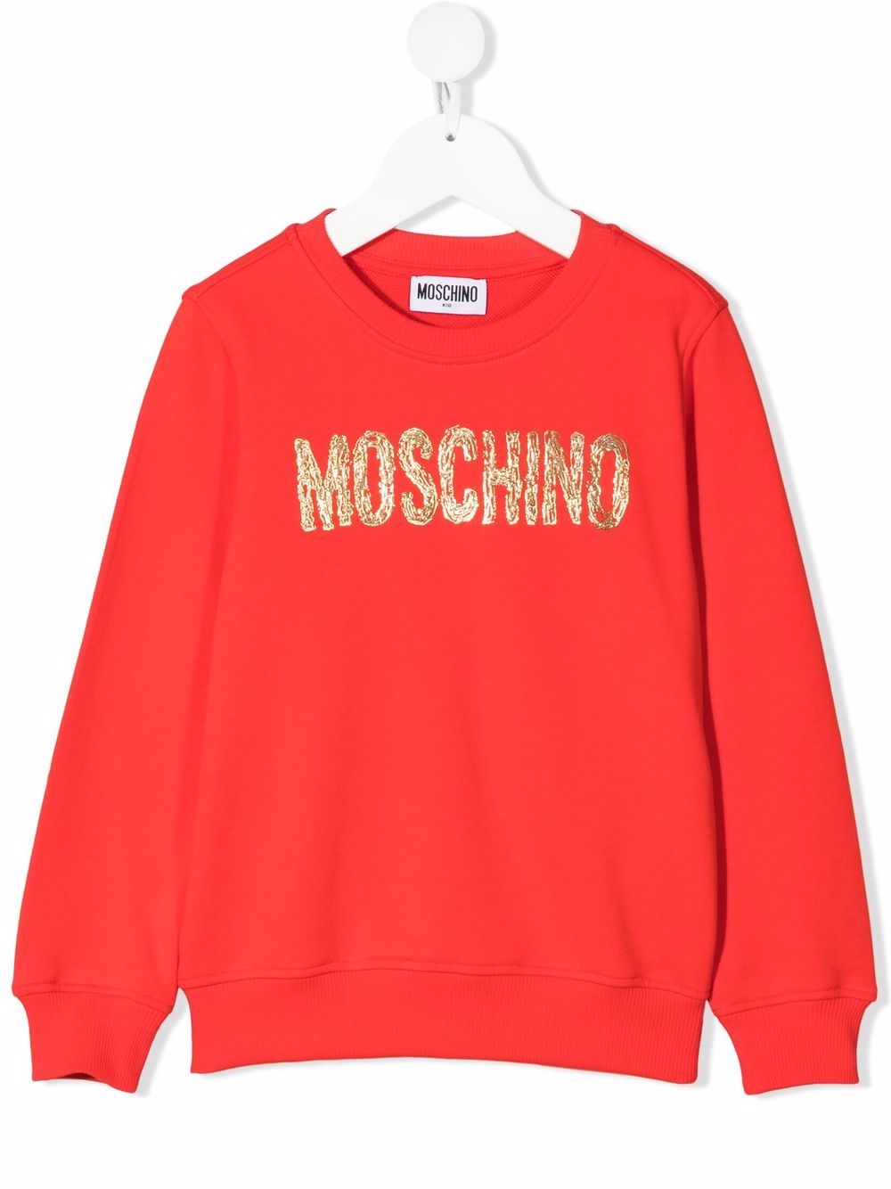 фото Moschino kids толстовка с логотипом