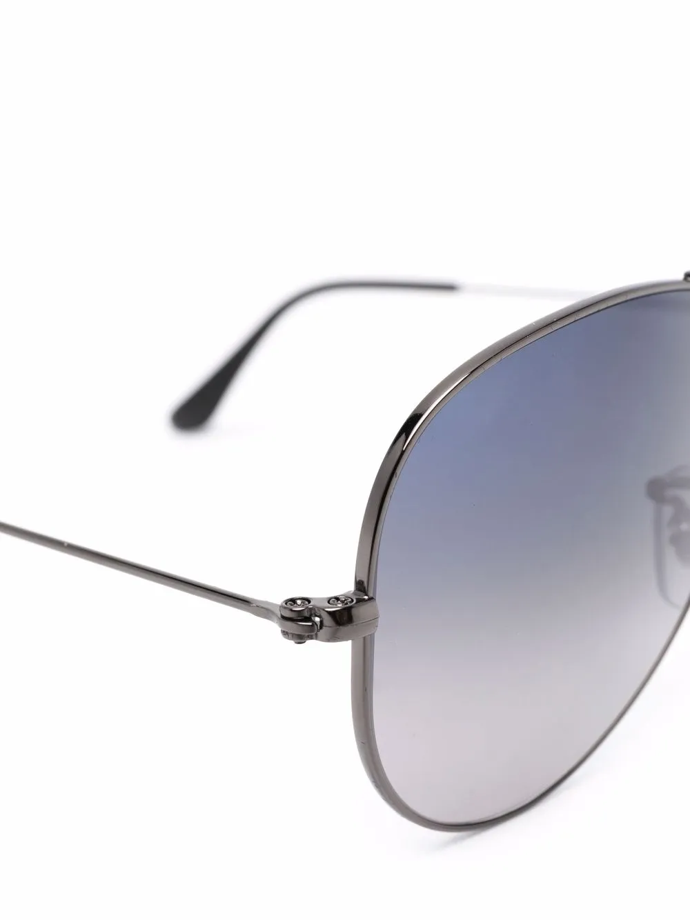 Ray-Ban Sonnenbrille zonnebril met piloten montuur Zwart