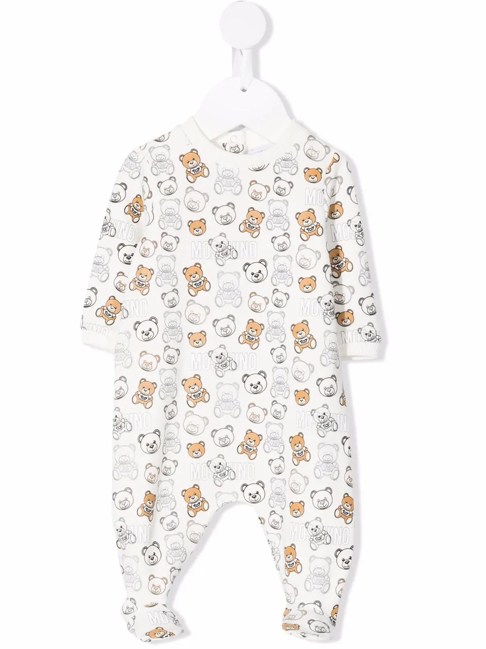 

Moschino Kids pijama con motivo Teddy Bear - Blanco