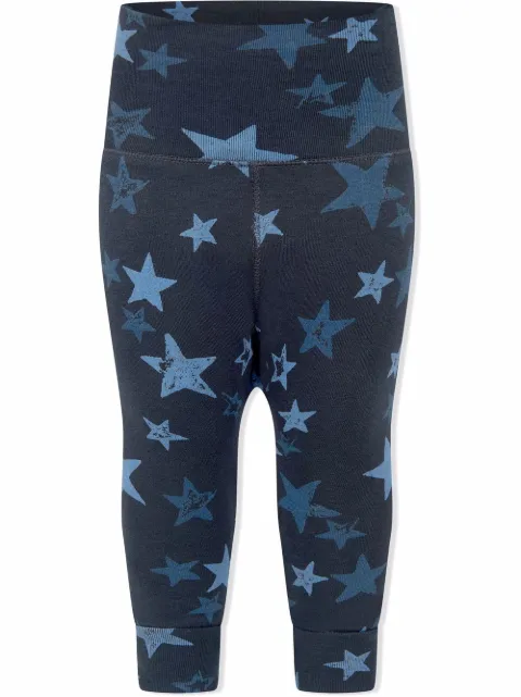 Molo organic cotton star-print leggings