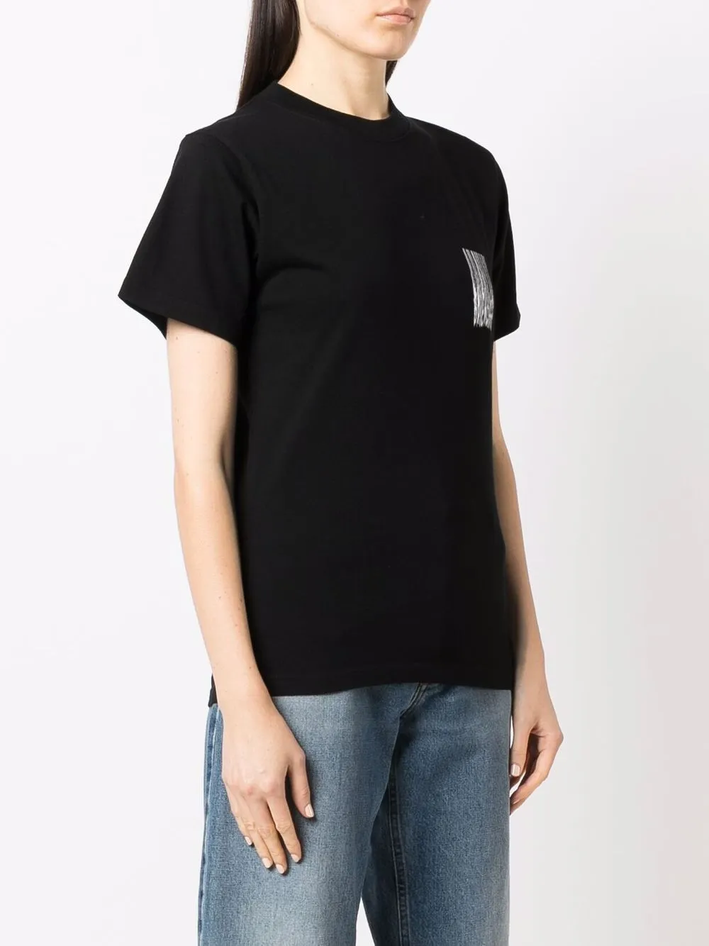 Balenciaga T-shirt met print Zwart