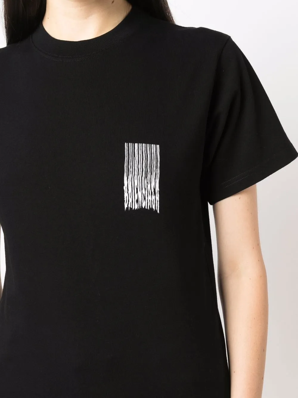 Balenciaga T-shirt met print Zwart