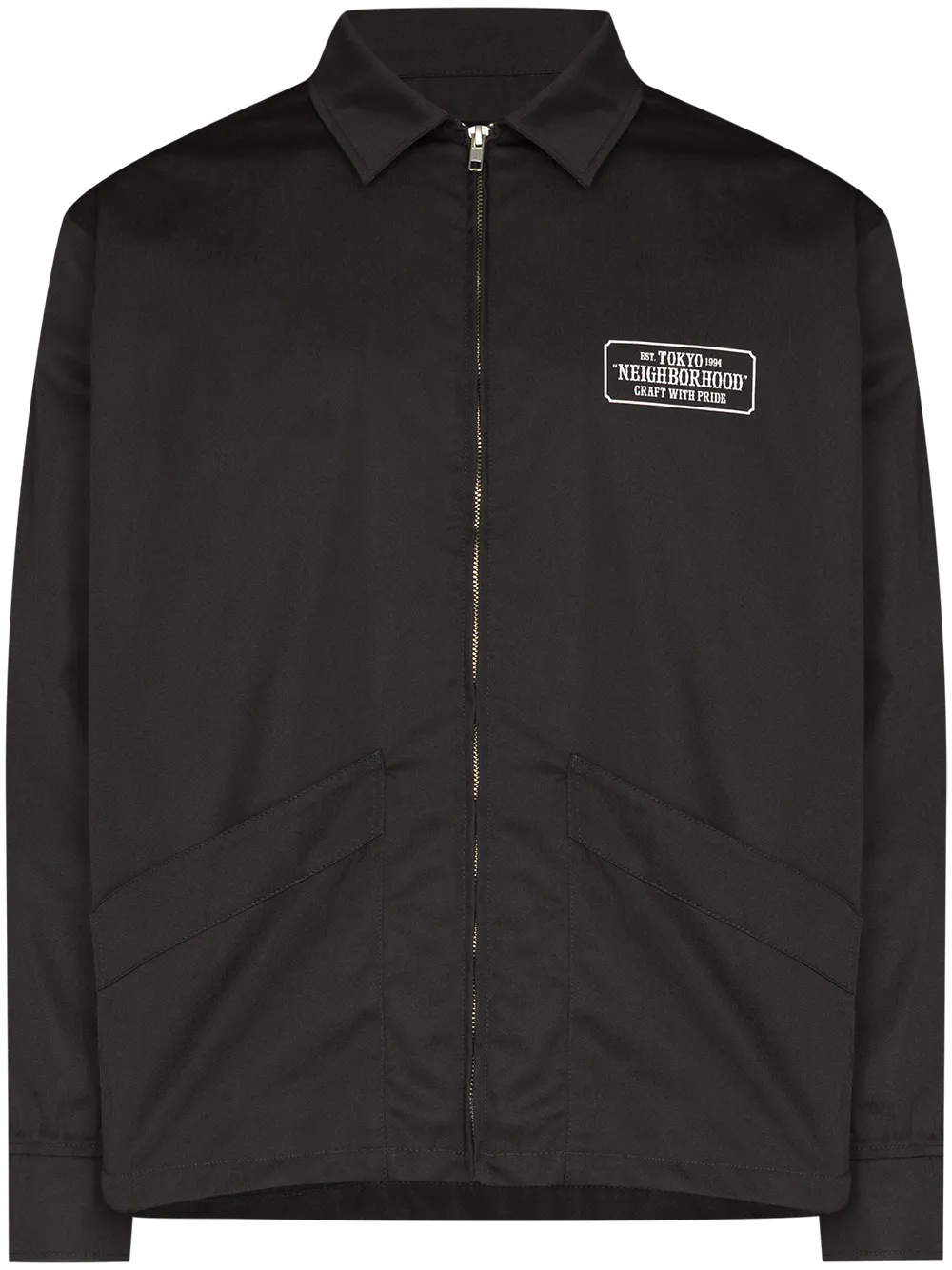 Neighborhood Drizzler logo-patch Jacket - Farfetch