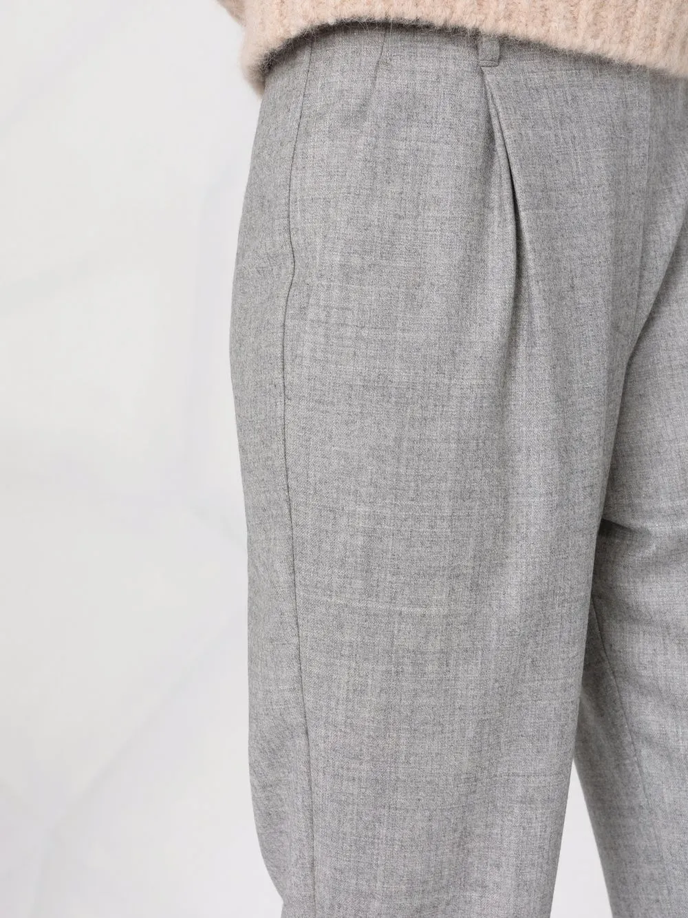 фото Brunello cucinelli укороченные зауженные брюки