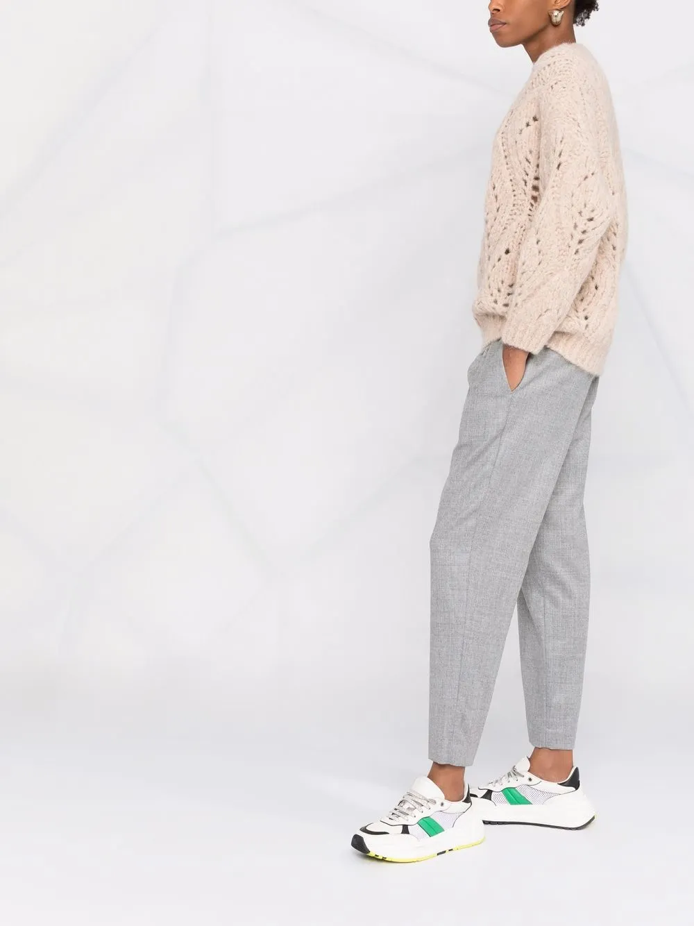 фото Brunello cucinelli укороченные зауженные брюки